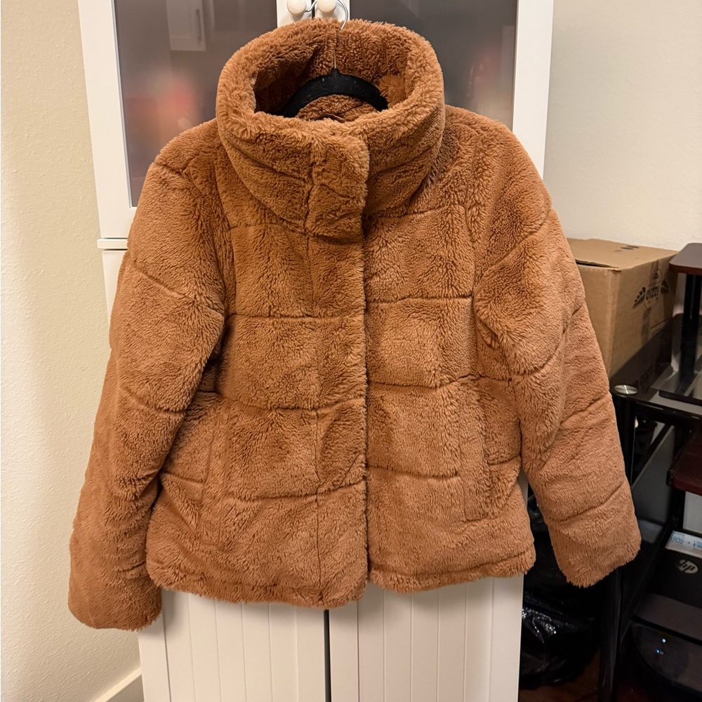 Abercrombie Faux Fur Jacket